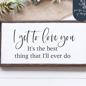 Je t’aime, c’est la meilleure chose que je ferai jamais Paroles de chanson SVG | Accueil SVG | | de fichier de coupe de chanson de mariage Paroles de chansons de mariage | Cricut