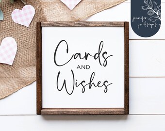 Cards and Wishes Svg | Wedding Decor Svg | For The New Mr And Mrs | Wedding Bundle Template | Farmhouse Wedding | Instant Download | PNG