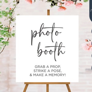 Photo Booth Svg | Photo Booth Station afdrukbaar | Bruiloftsdecoratie | Voor de nieuwe heer en mevrouw | Sjabloon bruiloftbundel | Boerderijbruiloft