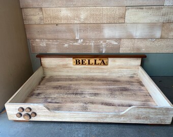Reclaimed Wood Bed | Etsy