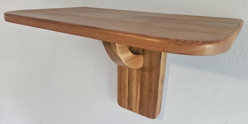 Rustic Wood Modern Design Floating Shelf - Etsy