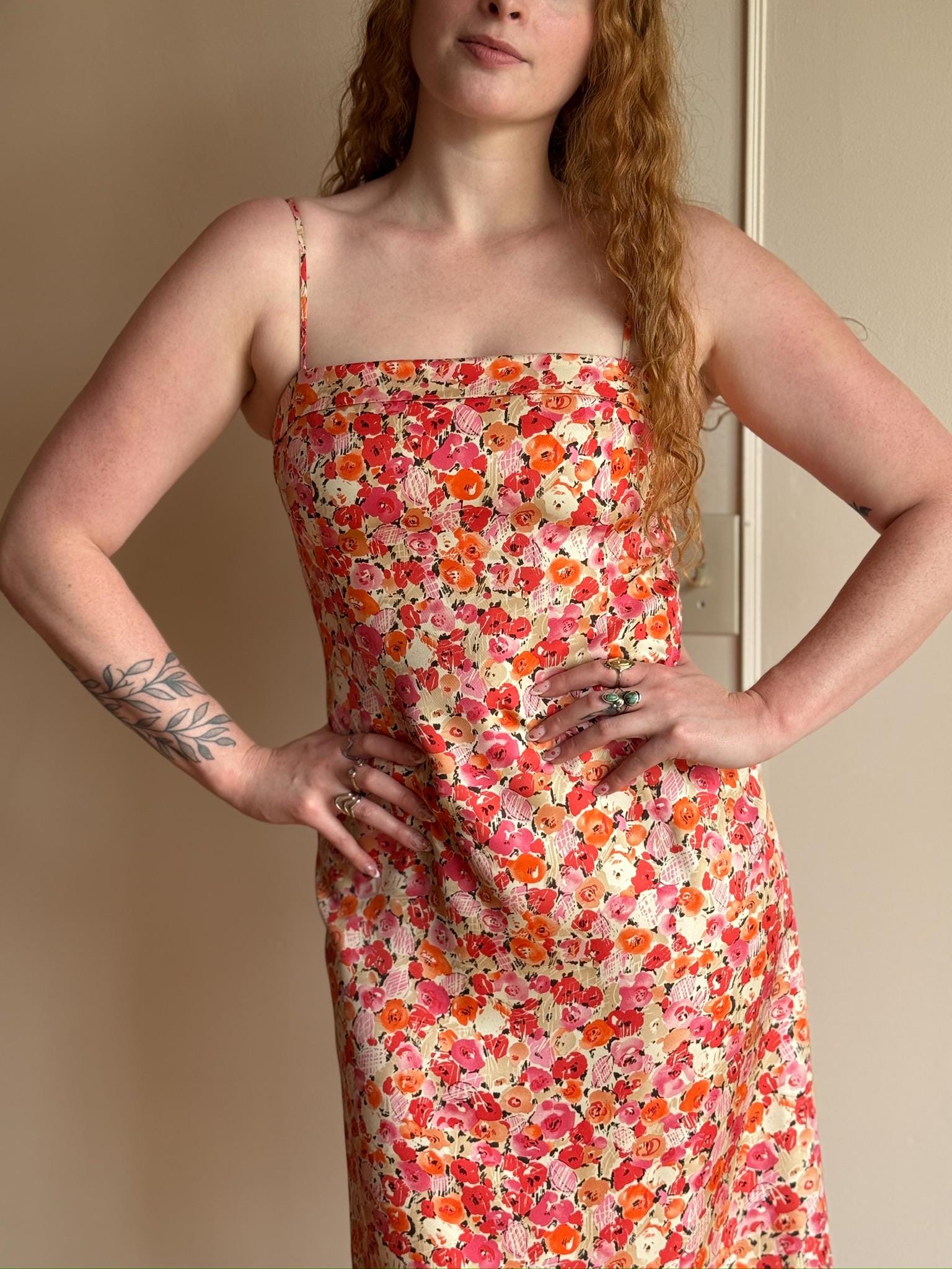 90s Squareneck Dress - Etsy
