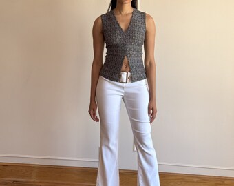 希少❤️ 60s〜80s EUR vintage wide slacks opti 1960s 28 Inseam Vintage Pants for Women for sale | eBay