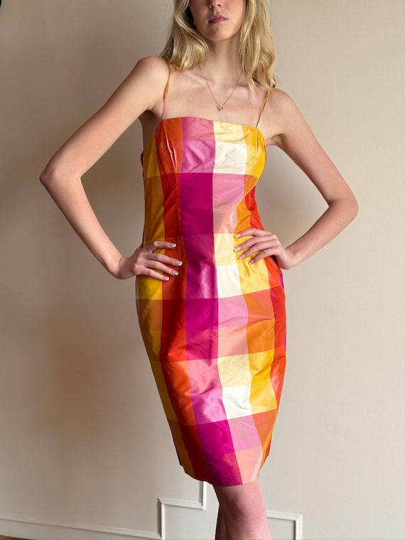 white christmas dresses Cynthia Rowley Paola Paillette Midi Dress