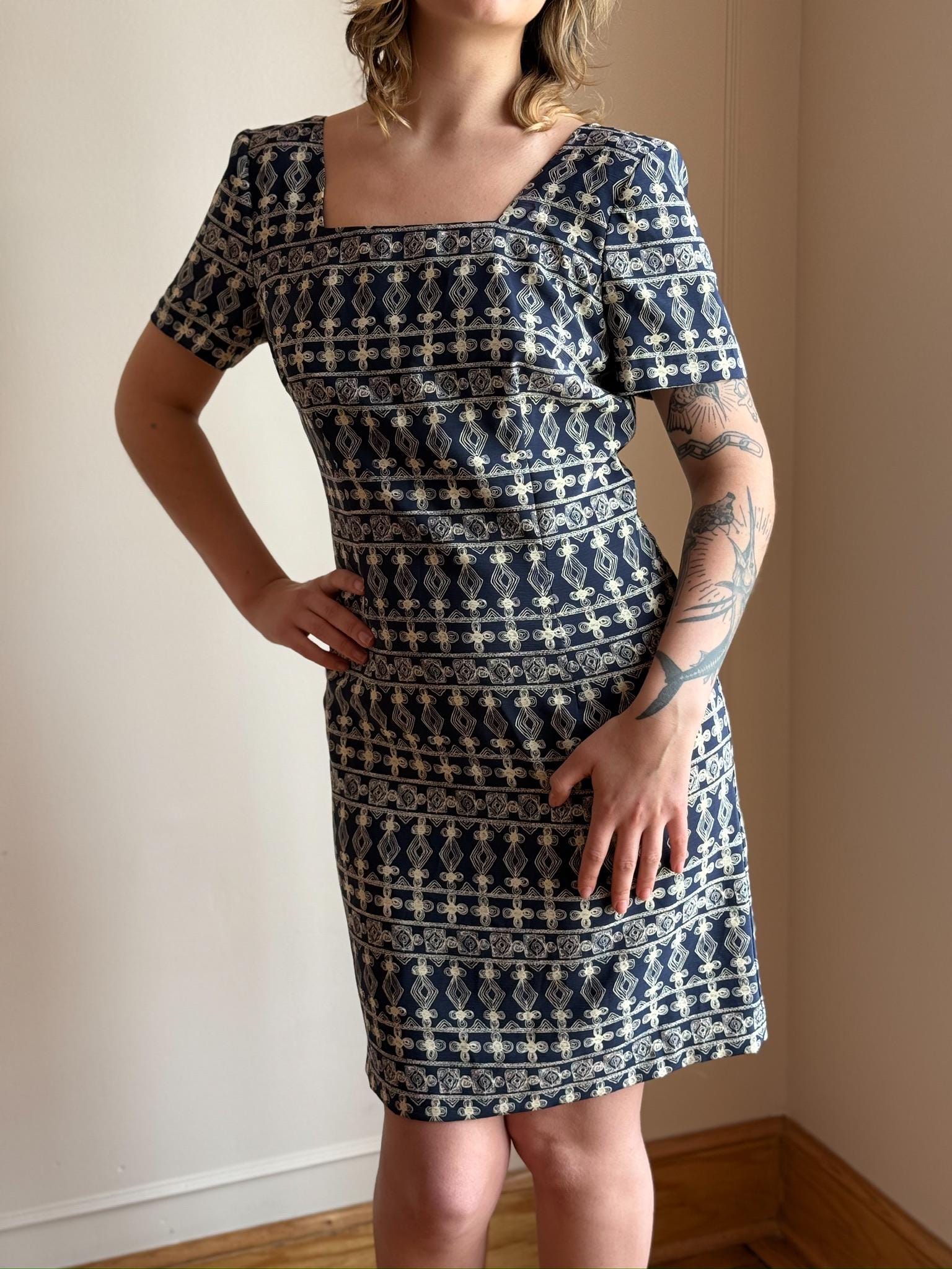 40’s Middy Dress Vintage Sewing Pattern 1940s Ladies' Two-piece Middy Sailor