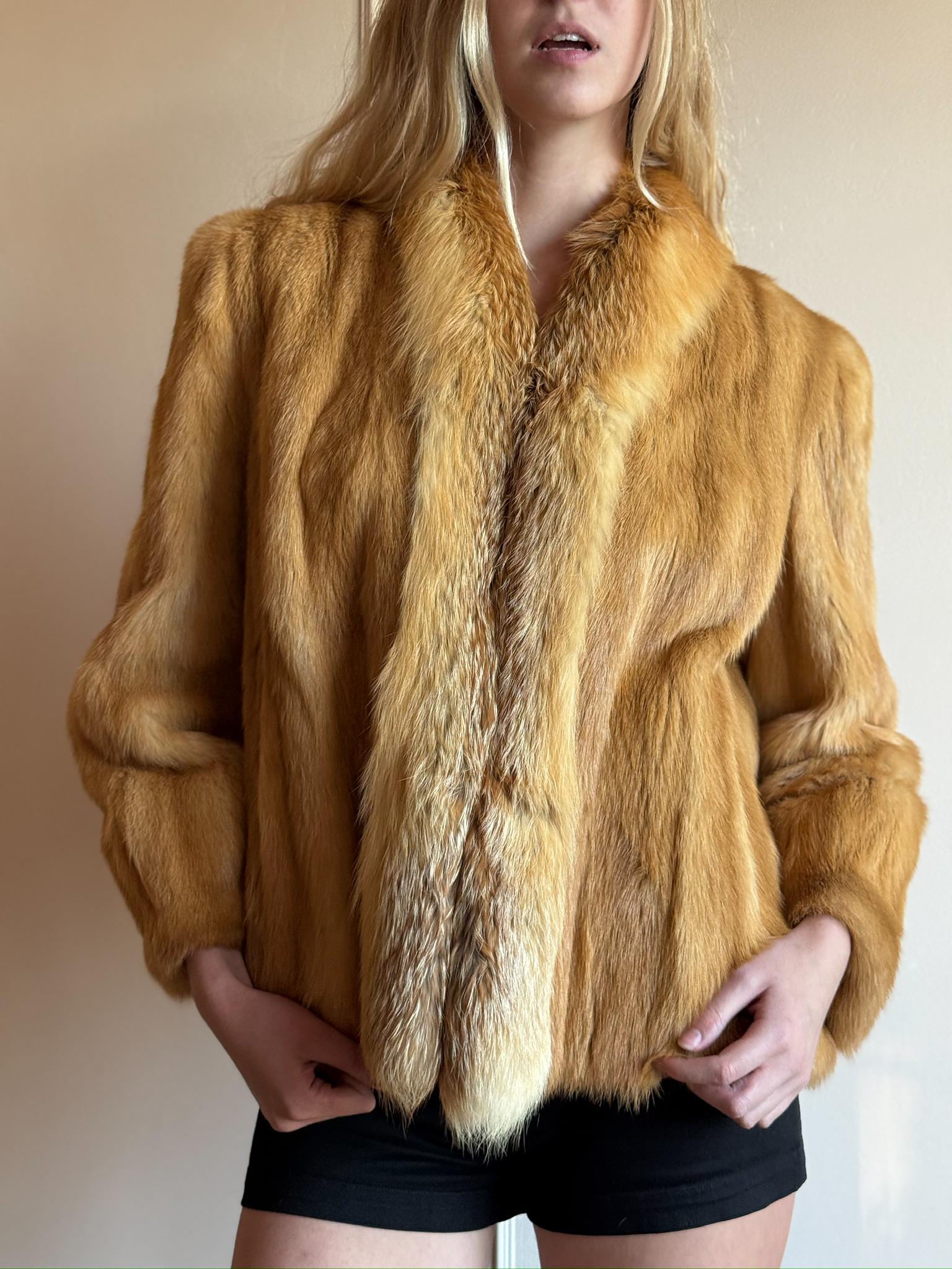 80s Fur Coat - Etsy