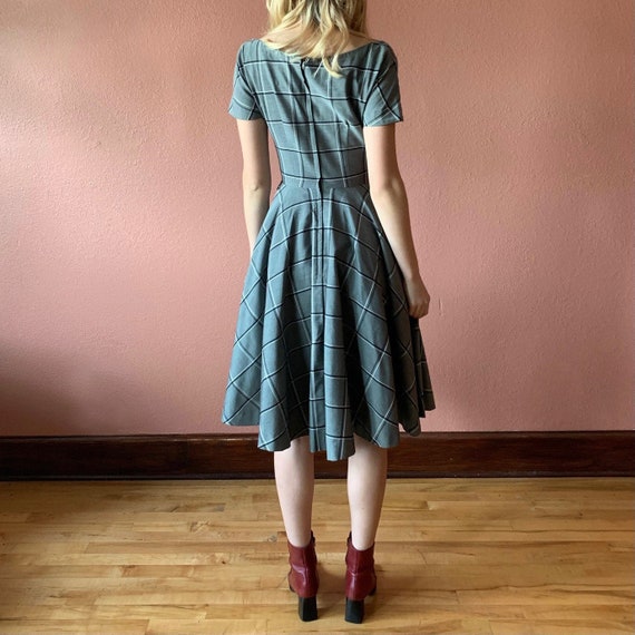Maggie texture knit 2025 fit flare dress