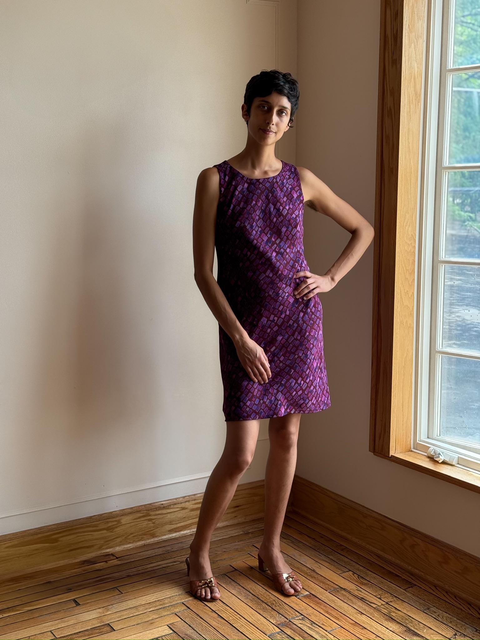 purple sleeveless dress Sierra Merino Wool Tank youll want to lounge in it as much as you wear it out Rose Purple Halter Midi Summer