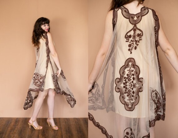 high low cape dress