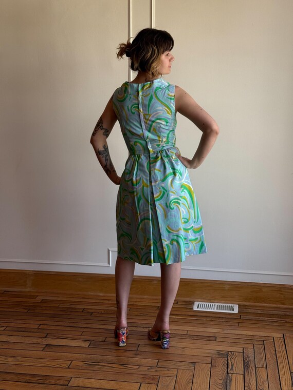 green emerald velvet dress Blueberry Swirl Maxi Dress – Bold Print Flowy Maxi main image 1