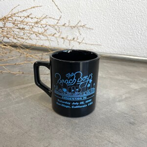 The Beach Boys Convention 90 Coffee Mug | Vintage Black and Blue Mug | Ceramic Coffee Mugs | Novelty Mug | 1990
