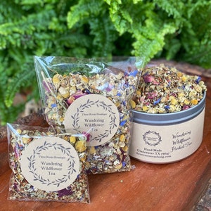 Wandering Wildflower Herbal Tea, Tisane