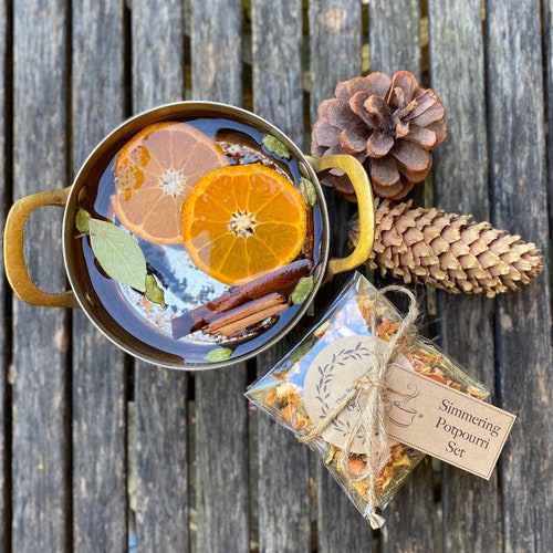 Set of 5 Simmering Potpourri in Bags Etsy