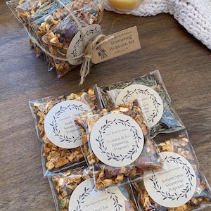 Set of 5 Simmering Potpourri in Bags Comfort Set