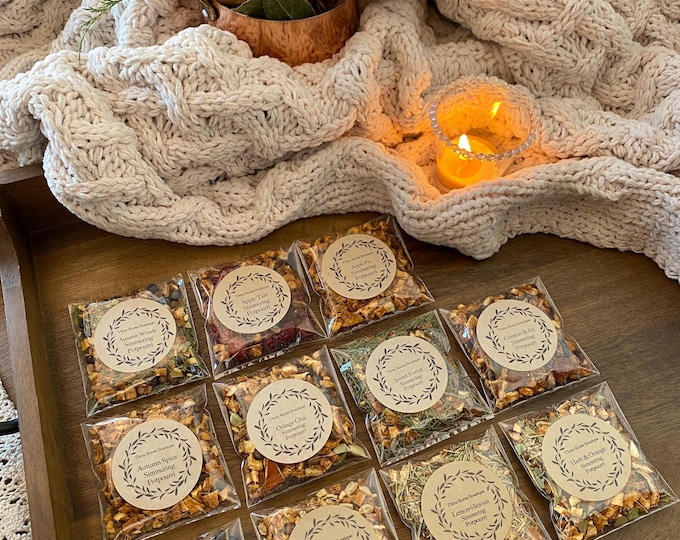 Simmering Potpourri Mini Sample Bag: Natural Aromatherapy Blends