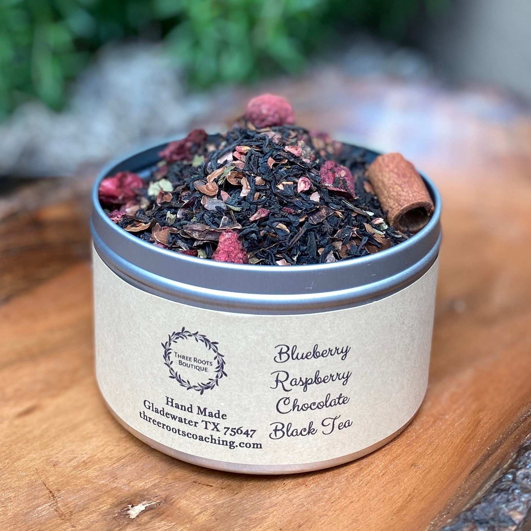 Blueberry Raspberry Chocolate Black Tea - Etsy