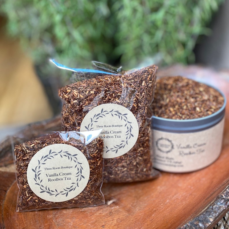 Vanilla Cream Rooibos Tea - Etsy