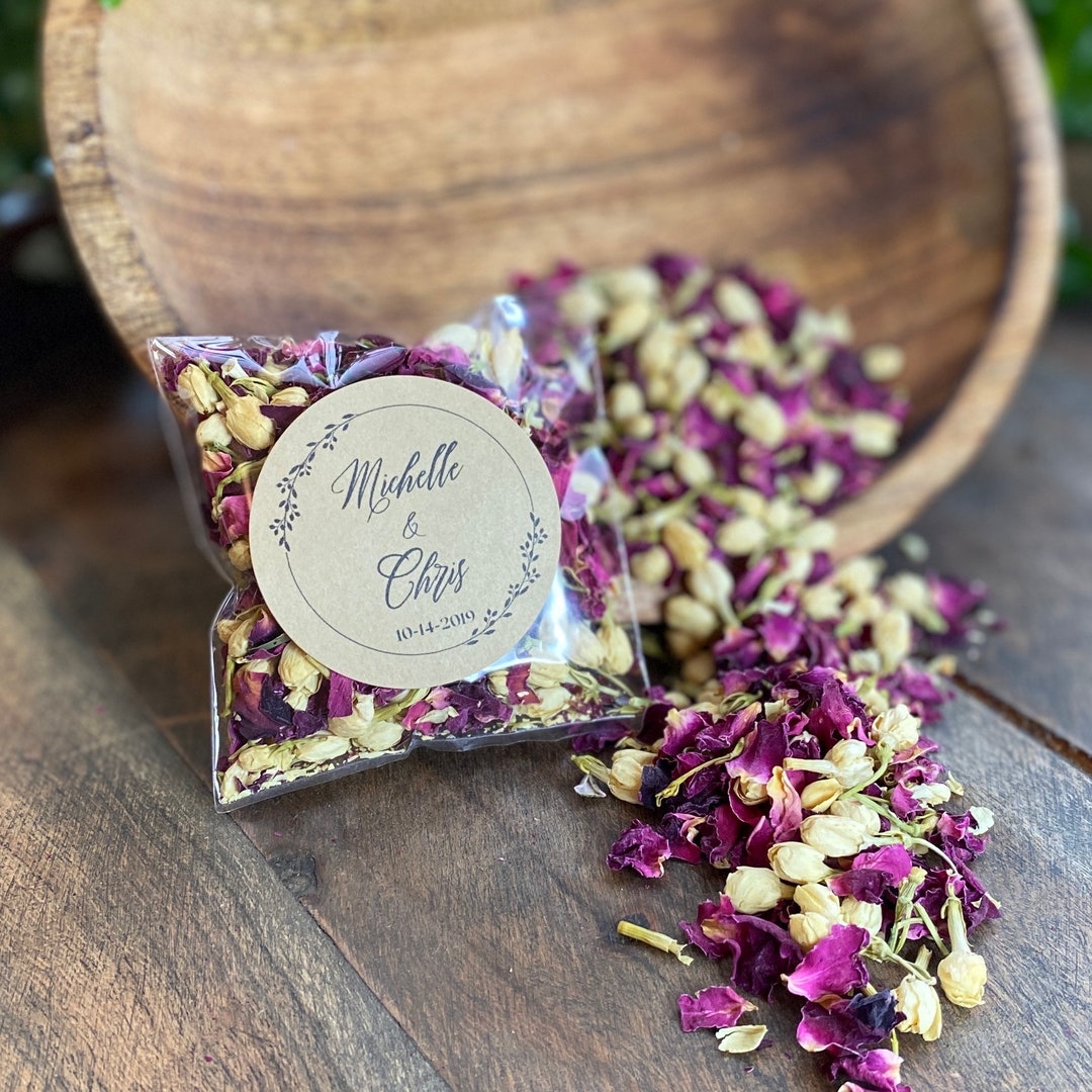 Flower Confetti Jasmine & Rose Etsy
