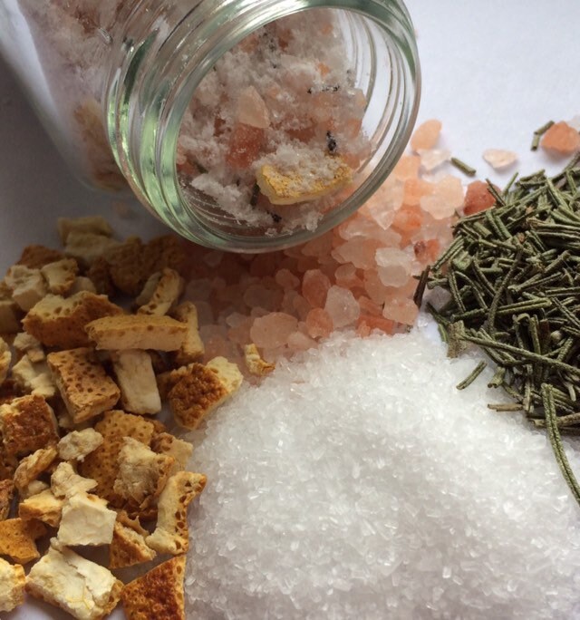 Herbal & Botanical Bath Salts Etsy