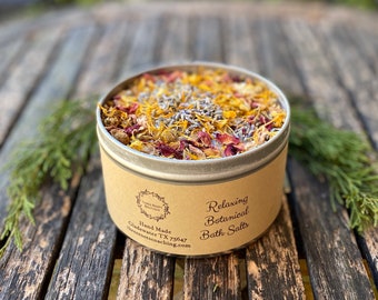 Relaxing Botanical Bath Salts
