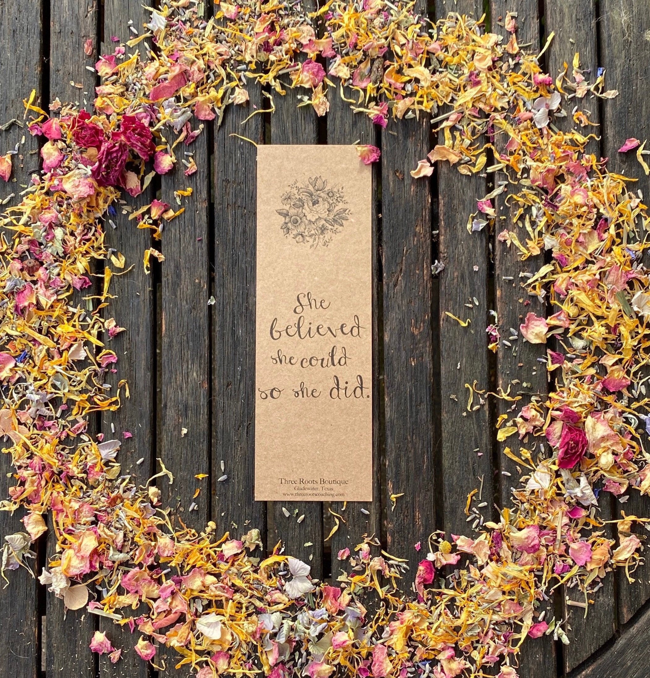 Flower Confetti Etsy