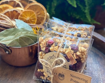 Set of 5 Simmering Potpourri in Bags