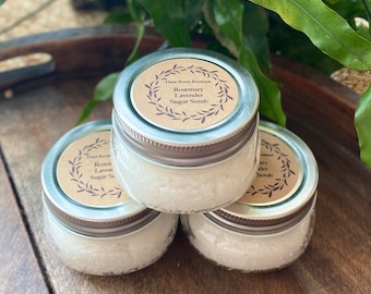 Rosemary Lavender Sugar Scrub