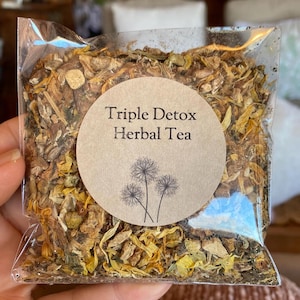 Triple Detox Herbal Tea, Tisane