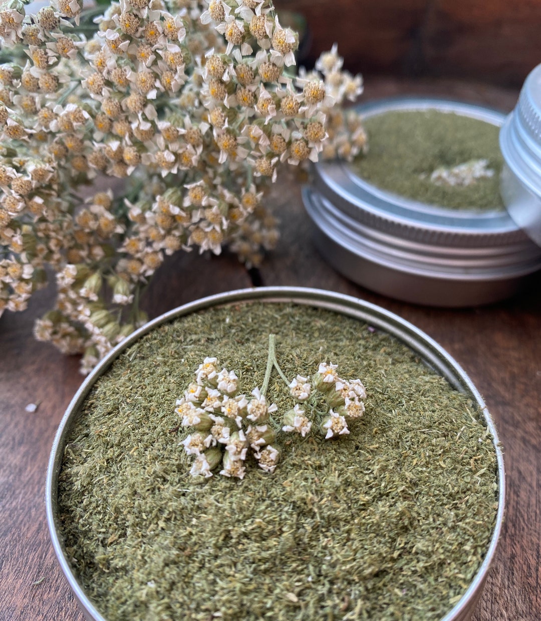 Yarrow Powder: Locally Grown Herbal Remedy - Etsy