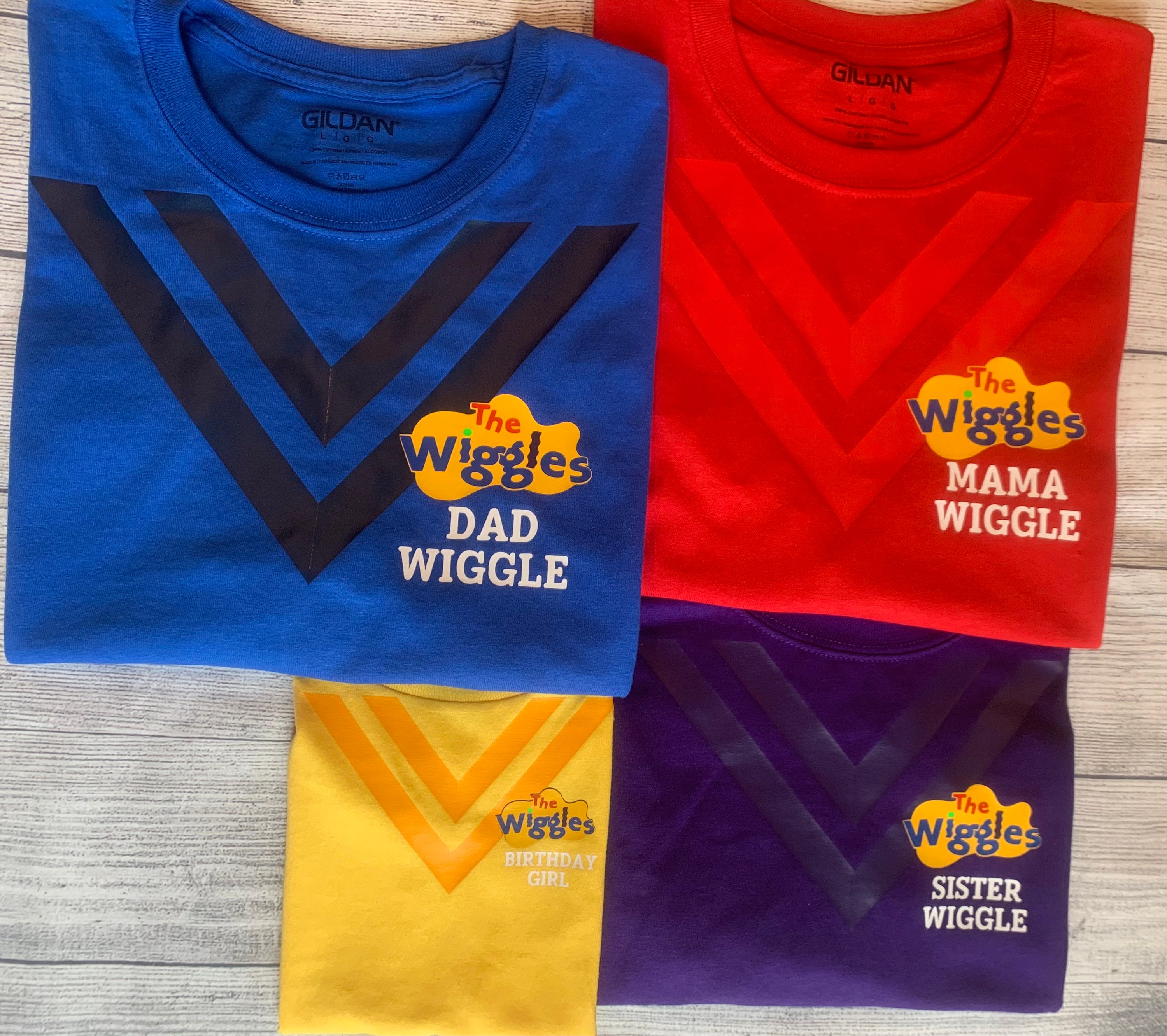 The Wiggles Shirt Wiggles Shirt Birthday Shirt Wiggles Etsy Österreich