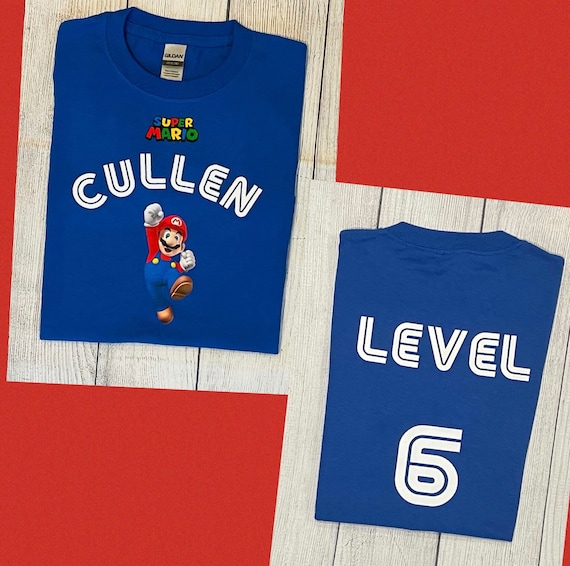 Kids mario shirt 2025