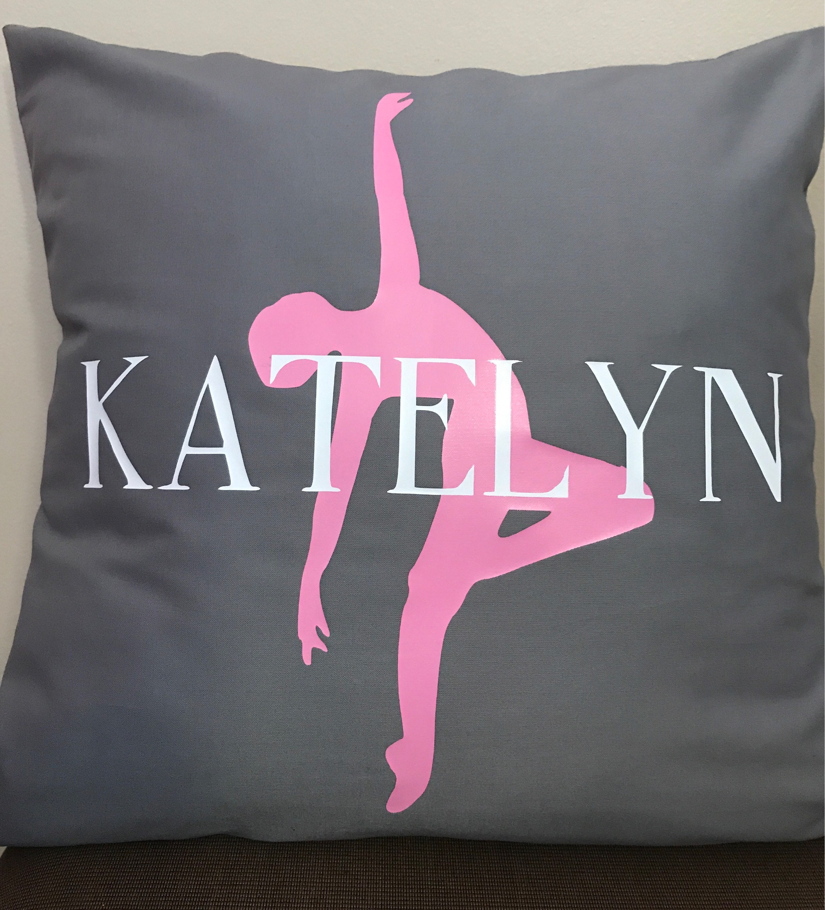 Dance Pillow Personalized Pillow Dance Gift Ballet Etsy UK