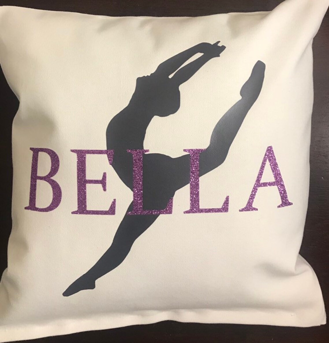 Dance Pillow Personalized Pillow Dance Gift Ballet Etsy UK