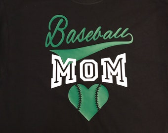 Baseball mom shirt, baseball mom, mom custom shirt