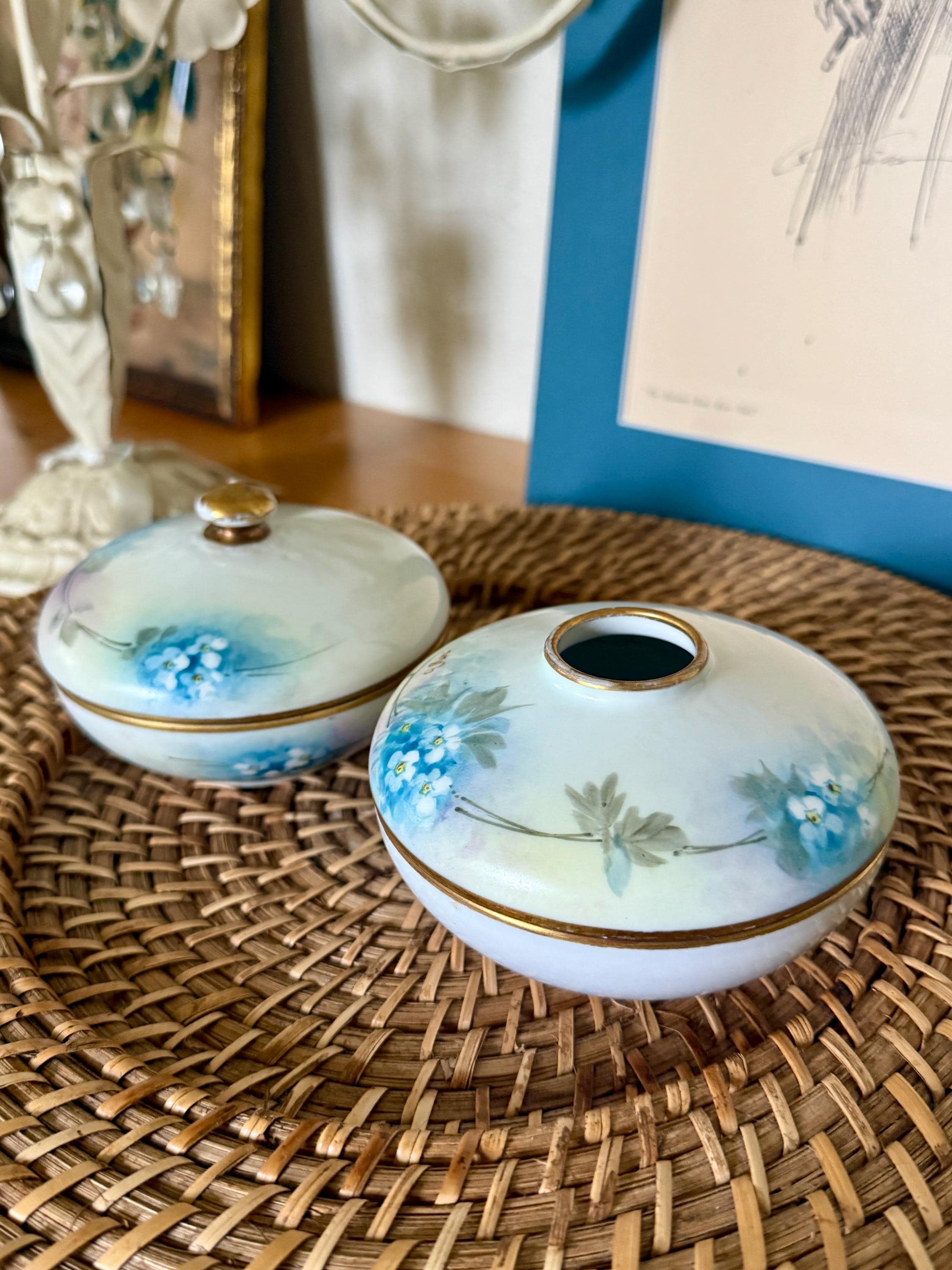 Ginori Trinket Box - Etsy