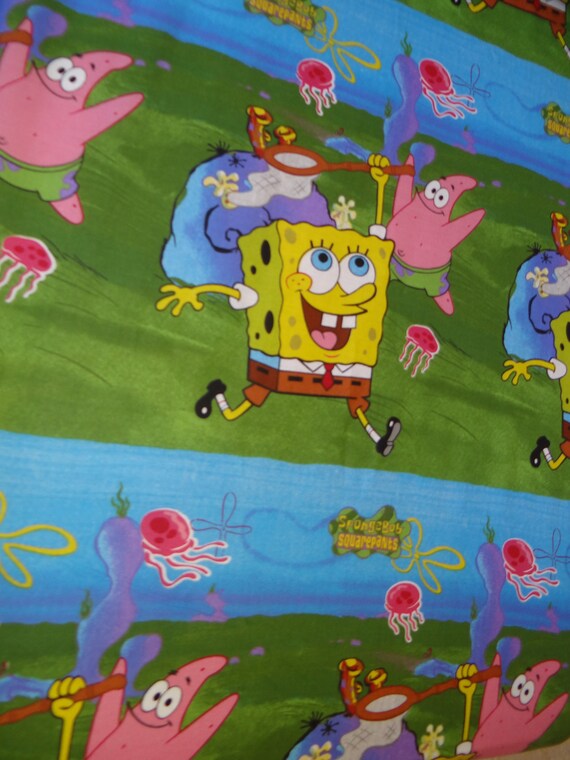 Spongebob Bedding Set Duvet Cover Spongebob Child Bedlinen Etsy