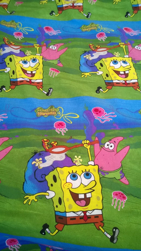 spongebob crib sheets