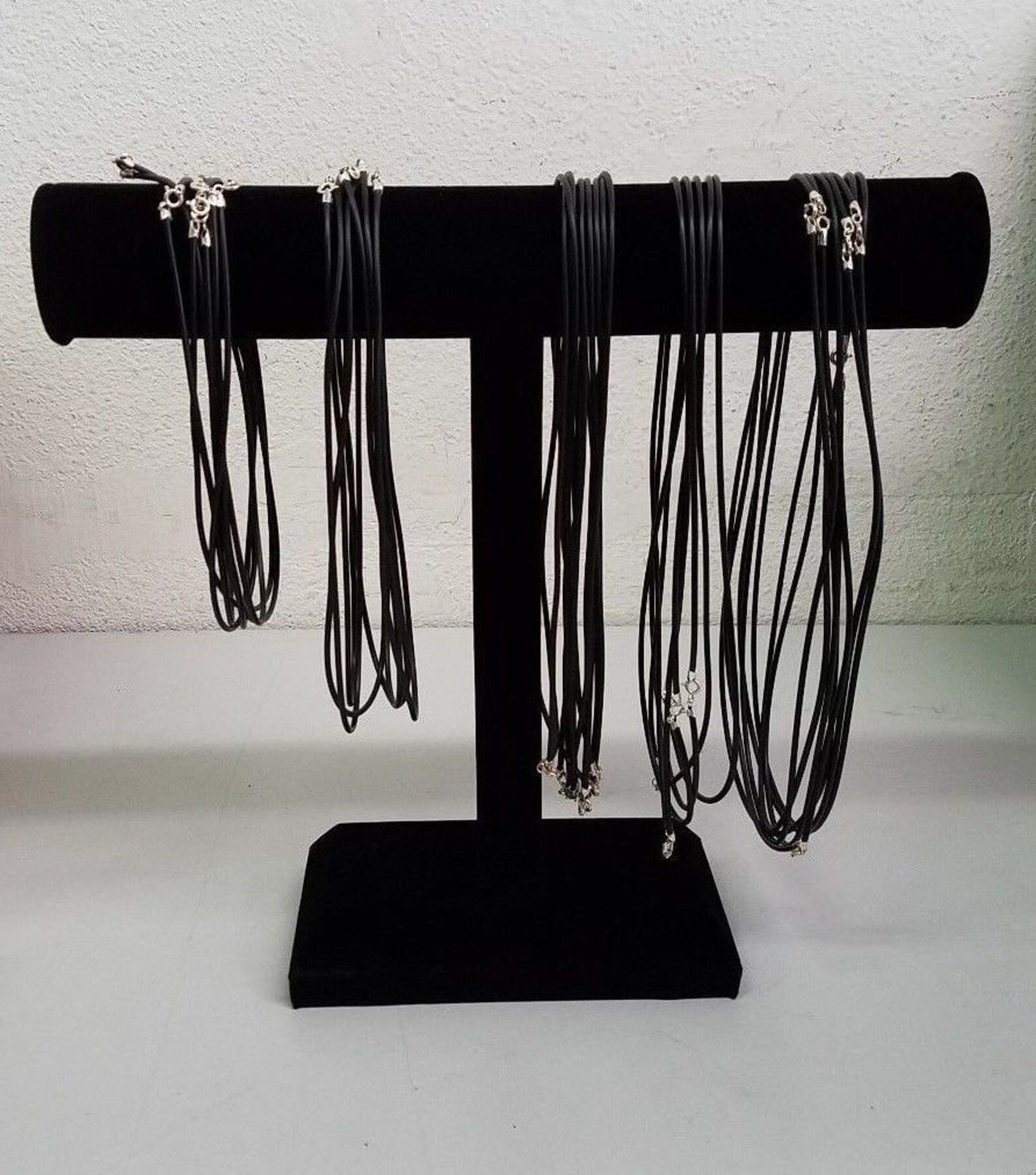 2.5mm Neoprene Necklace With Sterling Silver Clasp 16 Etsy