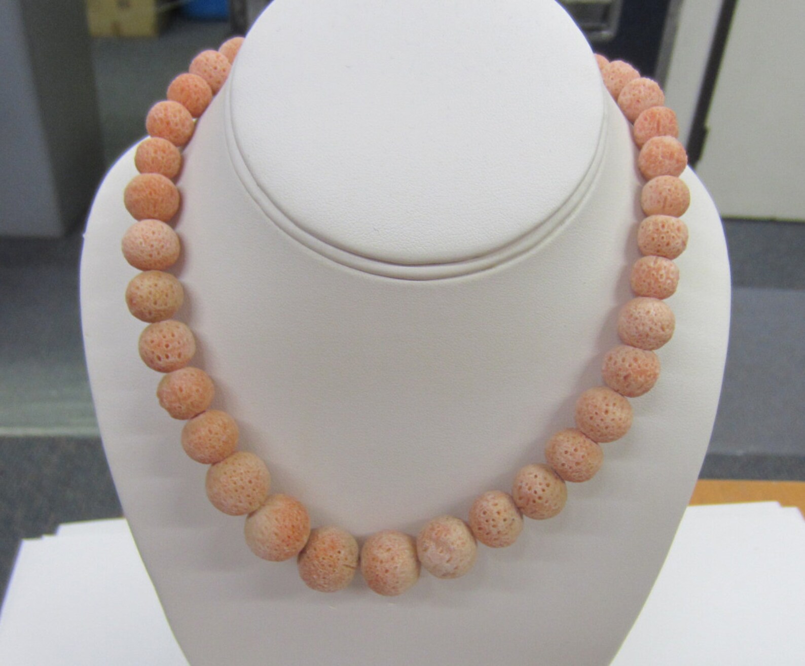 16 Strand Orange Sponge Coral Round Bead 8.5mm to 15mm Etsy