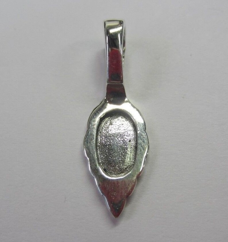 3pcs 8.2mm x 25.3mm Solid 925 Sterling Silver Glue on Bail Etsy