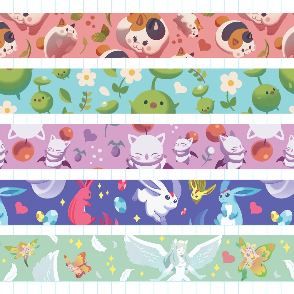 FFXIV Washi Tapes
