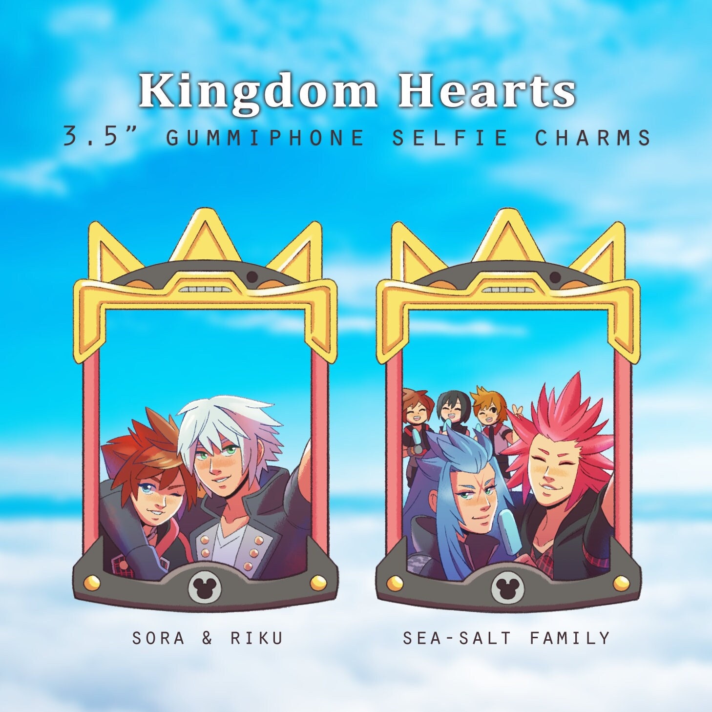  Square-Enix - Kingdom Hearts Avatar Mascot Strap Vol. 4 Vanille  : Cell Phones & Accessories