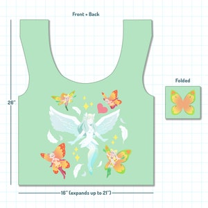 FFXIV Reusable Shopping Bags Faerie