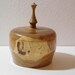 Lidded Round Wood Box - Etsy