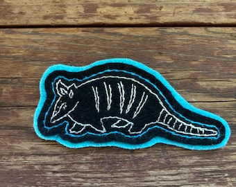 Gürteltier Aufnäher