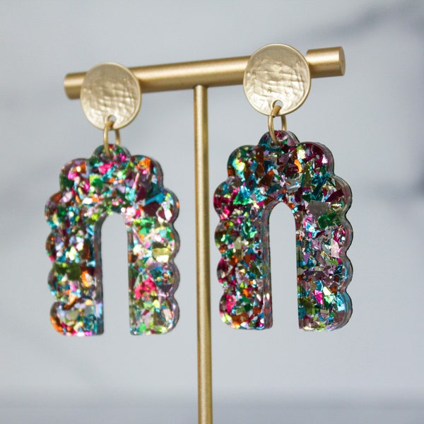 Confetti Earrings Etsy