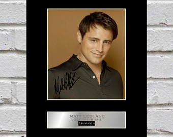 Matt Leblanc Signed Mounted Photo Display Friends Autographed Gift Picture Print