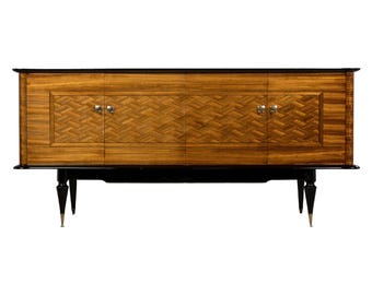 1940s French Art Deco Rosewood Sideboard