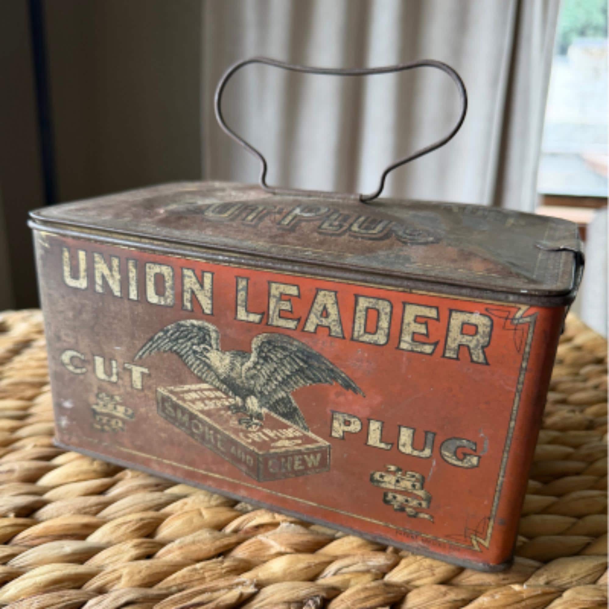 Union Leader Tobacco Tin - Etsy