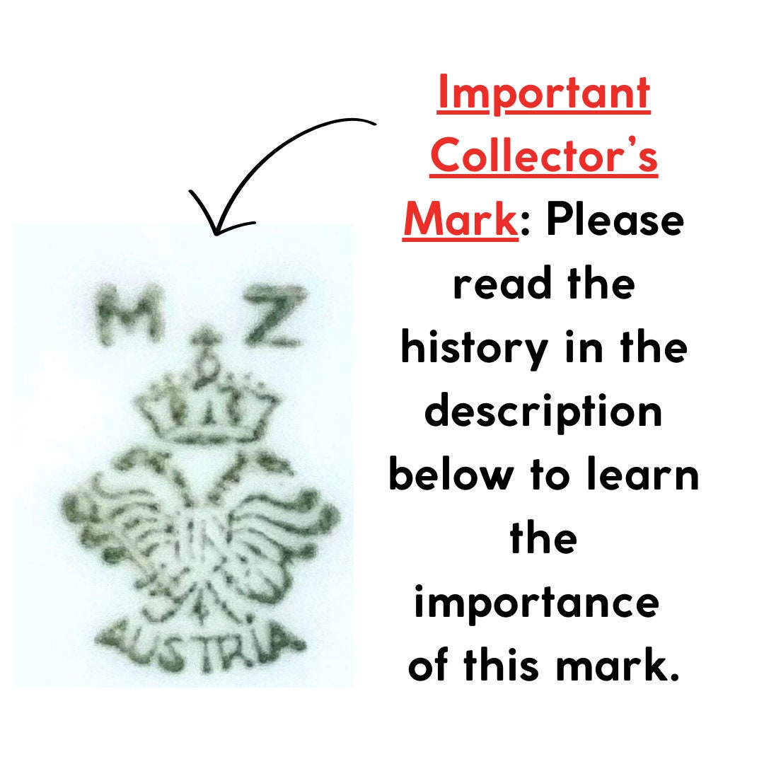 Rare MZ Austria Fine China 91-piece Set – Moritz Zdekauer, Art